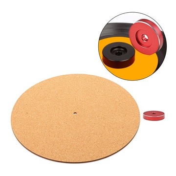 Коврик для проигрывателя.Металлический коврик для проигрывателя.Противоскользящий коврик.