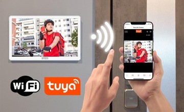 WIDEODOMOFON 5TECH ZESTAW STACJA 84225 DUŻY MONITOR 10'' DOTYKOWY ANDROID