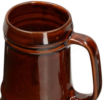 KUFEL KUBEK KAMIONKOWY CERAMICZNY 0,5L PIWO WINO