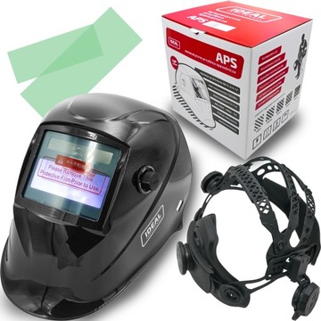 IDEAL PRZYŁBICA SPAWALNICZA SAMOŚCIEMNIAJĄCA LCD CZARNA