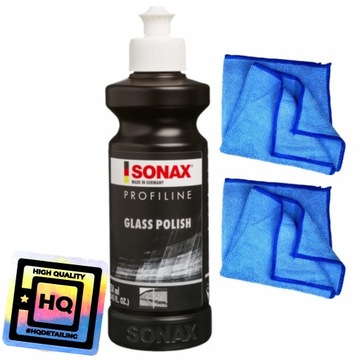 SONAX Glass Polish 250 ml - Pasta polerska do szyb