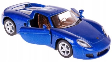 Autko metalowe Samochód PORSCHE CARERRA GT Napęd Hipo Niebieski