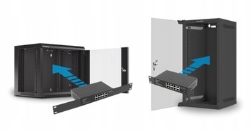 Коммутатор Lanberg 8X 100 МБ POE+/2X 1 ГБ