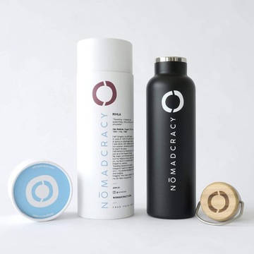 NOMADCRACY Butelka na napoje 600 ml Bpa free
