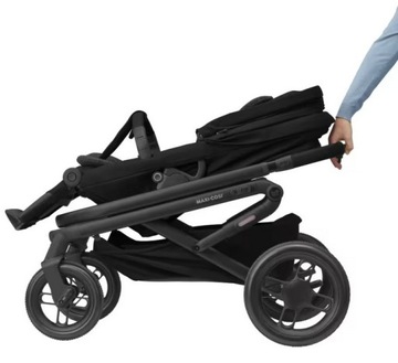 MAXI COSI Lila XP+ Коляска 2в1 гондольная коляска ORIA XXL ЧЕРНЫЙ / ЧЕРНЫЙ