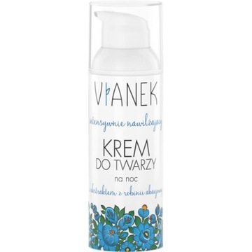 Vianek Intensywnie Nawilżający Krem do Twarzy na Noc 50ml