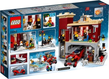 ЗИМНЯЯ ПОЖАРНАЯ СТАНЦИЯ LEGO CITY CREATOR (10263)