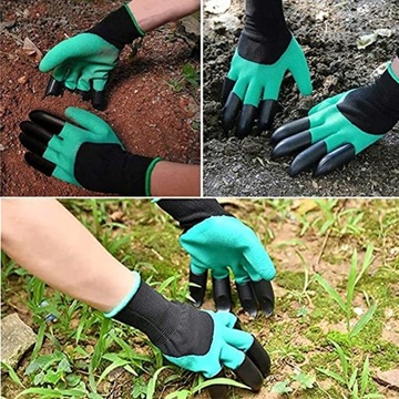 САДОВЫЕ ПЕРЧАТКИ С КОГТЯМИ ПЕРЧАТКИ