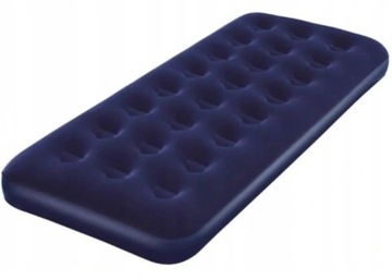 Materac jednoosobowy 185 x 79 x 22 cm niebieski
