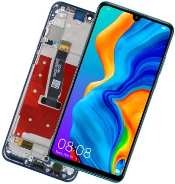 HUAWEI P30 LITE MAR-LX1A ДИСПЛЕЯ СИНАЯ РАМКА