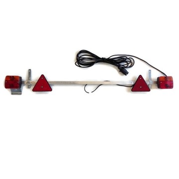 ZESTAW LAMP LAMPY na belce 7,5 m przyczepy BELKA