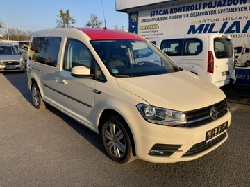 Volkswagen Caddy IV Kombi Maxi 2.0 TDI SCR BlueMotion Technology 102KM 2020 Volkswagen Caddy niepełnosprawnych rampa inwalida, zdjęcie 7