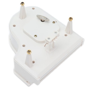 POZYTYWKA FIGURKA FORTEPIAN KREMOWY 13x12.5CM BIAŁY