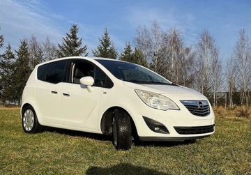 Opel Meriva II Mikrovan 1.4 Turbo ECOTEC 120KM 2010 Opel Meriva klimatyzacja, nawigacja, serwis ASO, BEZ KOROZJI 1.4 120KM, zdjęcie 1