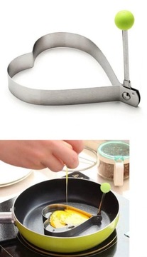 ФОРМА ДЛЯ ЖАРЕНЫХ ЯИЦ СЕРДЦЕ ФОРМА ДЛЯ ЯИЦ ПАСХАЛЬНЫЙ ЗАВТРАК 4x