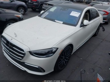 Mercedes Klasa S W223/V223 2021 Mercedes-Benz Klasa S 580 4Matic 2021 4.0l 4.0 Benzyna 496KM, zdjęcie 1