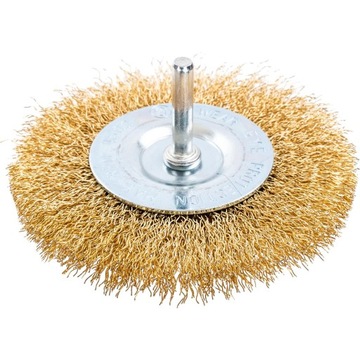 C4317 ЩЕТКА ДЛЯ ДИСКОВОЙ ДРЕЛЬ 100 ММ ЛАТУНЬ