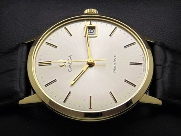 ZŁOTA OMEGA GENEVE CAL613 ROK 1970 PR.585