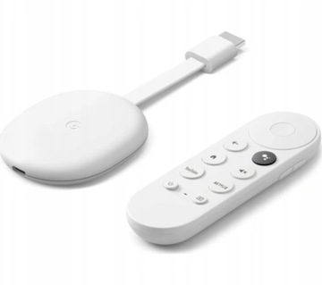 Google Chromecast 4.0 HD 4 ГБ Мультимедийный проигрыватель SMART TV WiFi ДИСТАНЦИОННЫЙ