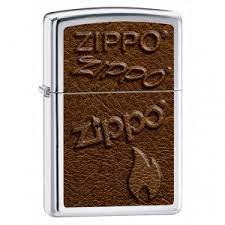 ZAPALNICZKA Z250007 ZIPPO LEATHER IMAGE HIGH POLISH CHROM