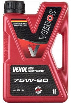 VENOL GEAR SEMISYNTHETIC GL-4 75W80 1L