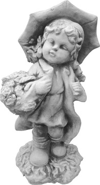 Figura beton DZIEWCZYNA Z PARASOLKĄ (D2B) ALA-SHOP