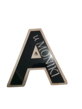 3D буквы из дерева и черного оргстекла ВАША ГРАВИРОВКА