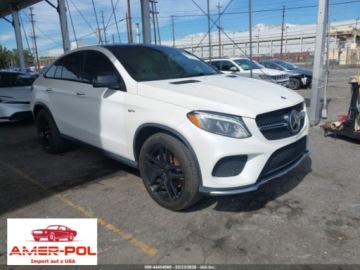 Mercedes GLE W166/C292 2018 Mercedes-Benz GLE 2018 MERCEDES-BENZ AMG GLE 43 COUPE 4MATIC 3.0 Benzyna