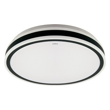 LAMPA OPRAWA PLAFON LED AURELIA CZARNA IDEUS IP44