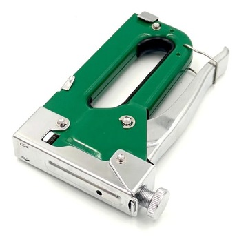 СТАЛЬНОЙ ОБИВОЧНЫЙ СТЕПЛЕР 4-14ММ + СКОБЫ 12 мм STALCO