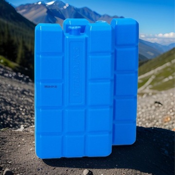 2 x 400 мл морозильная вставка Kamai Coolbox для дорожных холодильников, синяя