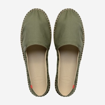 HAVAIANAS MĘSKIE ESPADRYLE KHAKI WSUWANE 40 1ŻLB