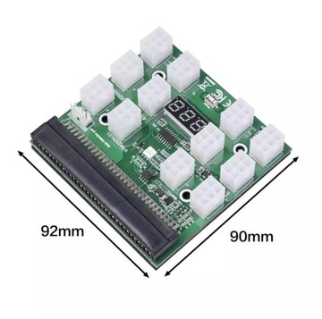 Коммутационная плата PCI-E, 12-портовый адаптер HP VER006S