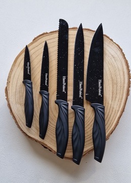 ЭЛЕГАНТНЫЕ НОЖИ В БЛОКЕ НАБОР КУХОННЫХ НОЖЕЙ КУХОННЫЕ НОЖИ ПОДСТАВКА ЦВЕТА