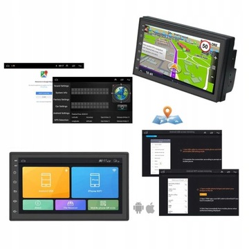 АВТОМОБИЛЬНЫЙ РАДИО 2 DIN WIFI GPS ANDROID BLUETOOTH