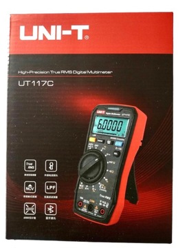 MULTIMETR CYFROWY MIERNIK PRĄDU UNI-T UT117C True RMS AUTOMAT NCV BLUETOOTH