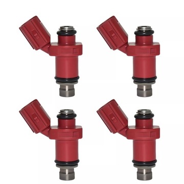 4 Pcs New Fuel Injectors For Yamaha 80 BEL 75-90HP 4 Stroke