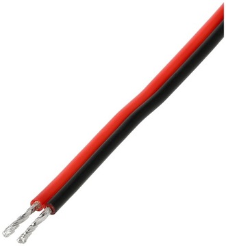 Длинный разъем с COB-кабелем 2P-10 мм для подключения ленты к источнику питания.