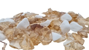 СТЕКЛОБЛОКИ КАМЕНЬ КАРАМЕЛЬ ЛАВА СТЕКЛЯННЫЕ ГАБИОНЫ 1кг 1-2см