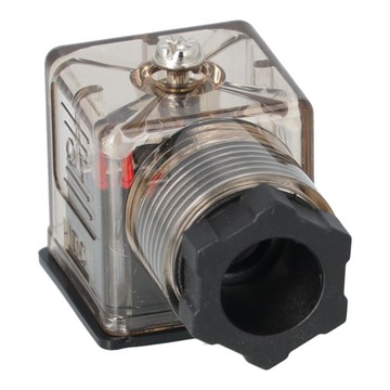 Вилка катушки DIN со светодиодом 12/24 В постоянного тока