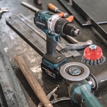 SZCZOTKA NA WIERTARKĘ WKRĘTARKĘ DRUCIANA 125mm XXL