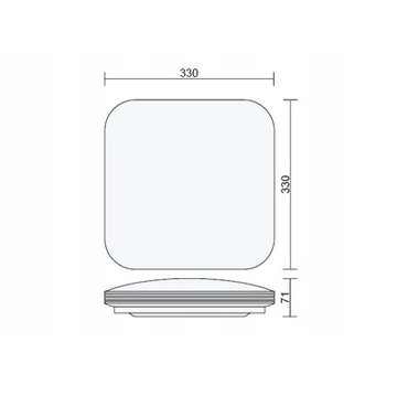 LAMPA DO ŁAZIENKI LED 28W PLAFON ŁAZIENKOWY DEKORACYJNE PASY CHROM IP44