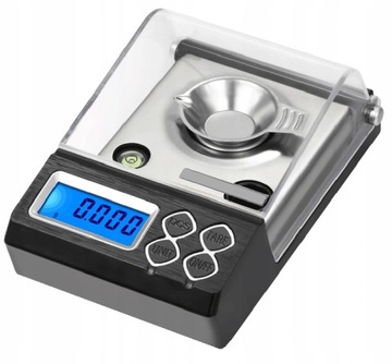 WAGA ELEKTRONICZNA LABORATORYJNA draVires 0,001 50g + naklejka