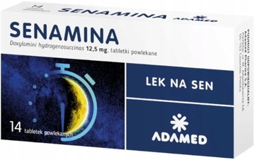 Senamina Lek na sen 12,5 mg 14 tabletek