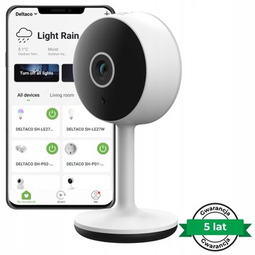 KAMERA WIFI WEWNĘTRZNA SMART DELTACO SMARTHOME