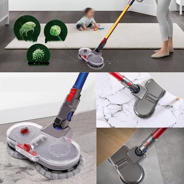 ЭЛЕКТРИЧЕСКАЯ ЩЕТКА ДЛЯ МОЙКИ ШВАБРЫ ДЛЯ DYSON