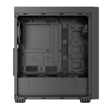 Чехол для компьютера MIDI TOWER ATX FORNAX K500 USB-C 2 X USB 3.0 ЧЕРНЫЙ