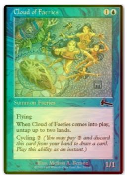 Cloud of Faeries FOIL Urza's Legacy