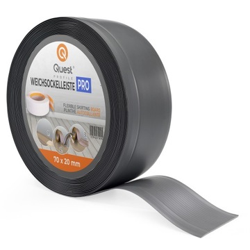 Listwa przypodłogowa PCV 70/20 ciemnoszary, 1m