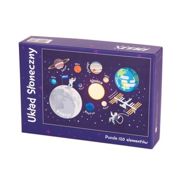 Puzzle Delta Optical Układ Słoneczny 120 elementów
